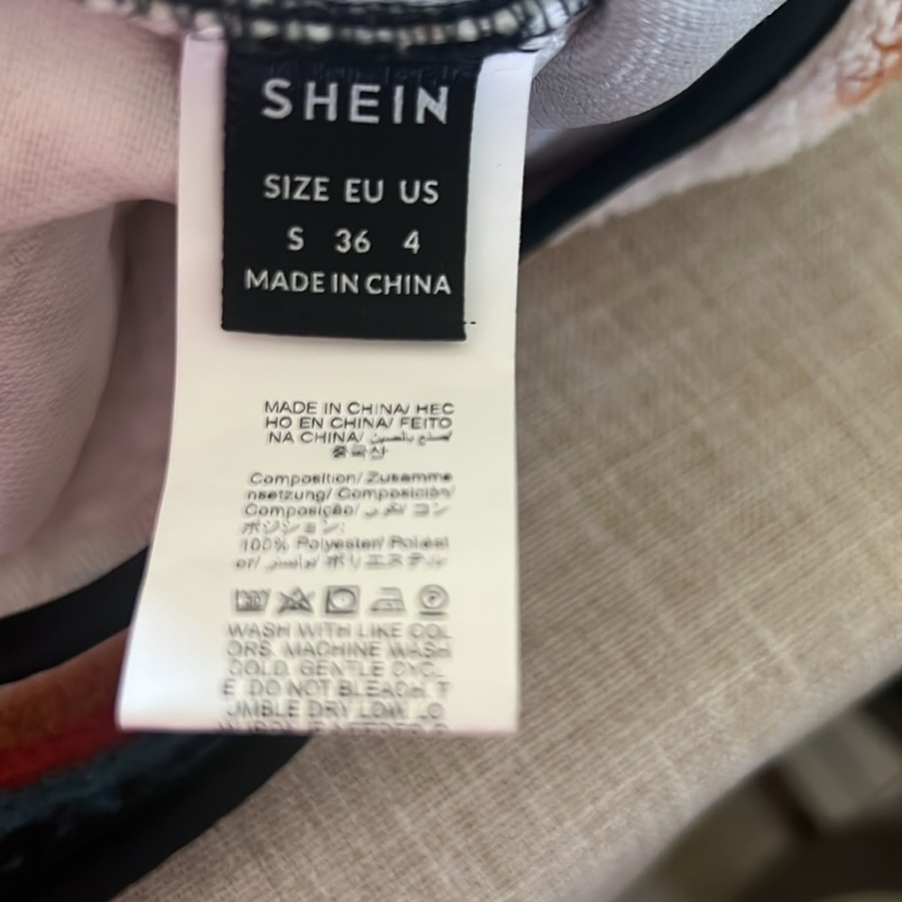 Shein Multicolor Geometric Pattern Jacket - image 7